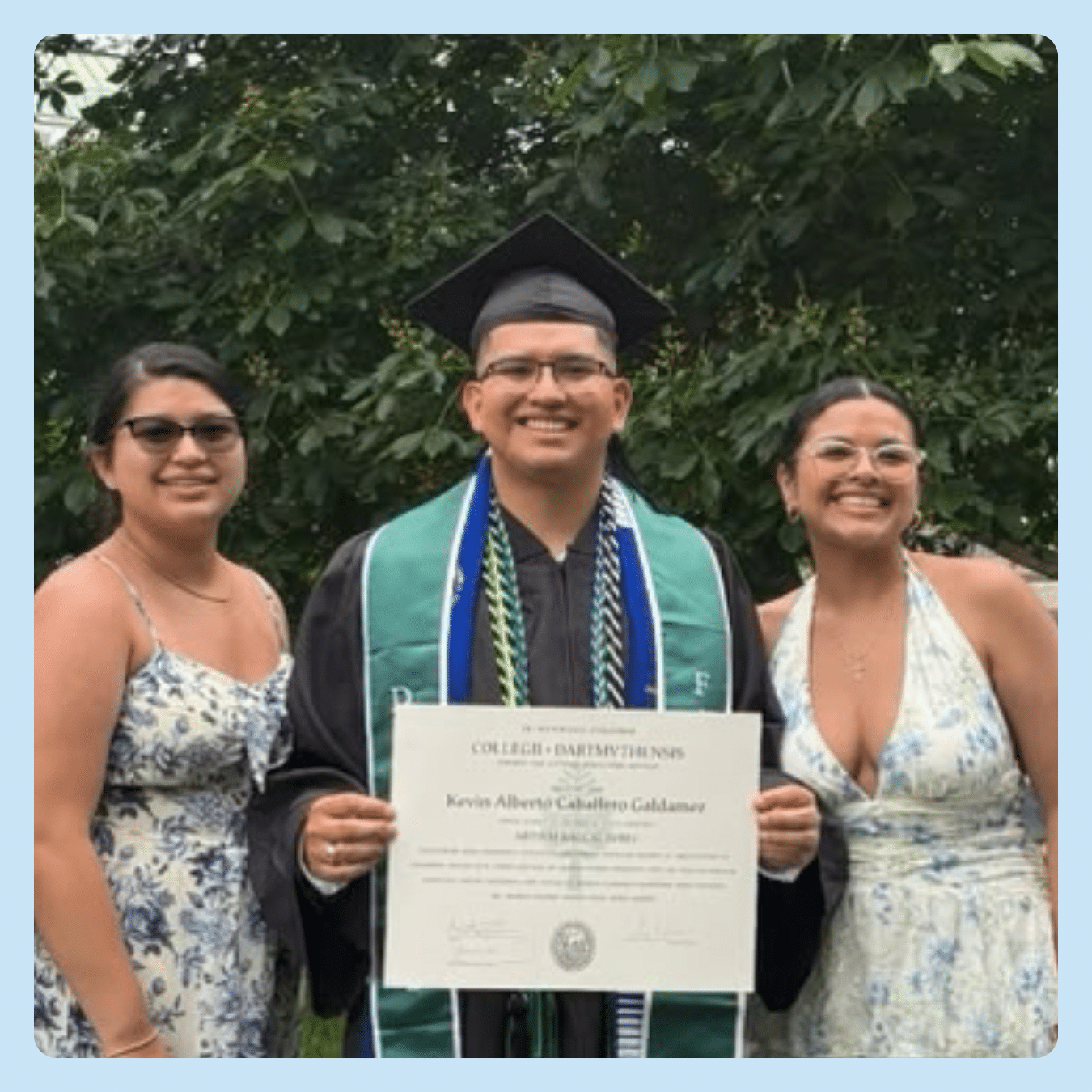 Kevin. C college graduation